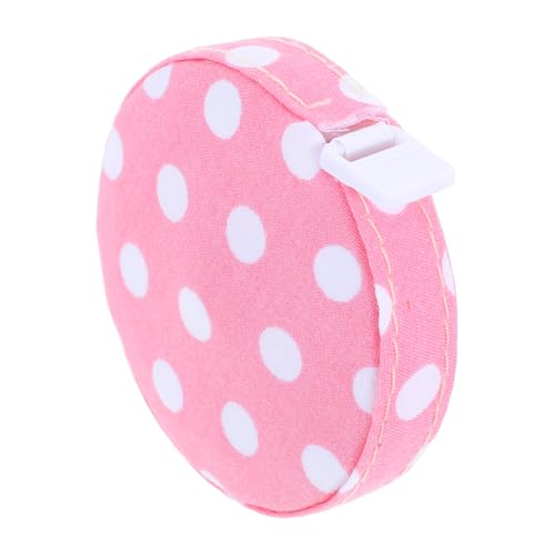 DECORNIJIA Nähmaßband Maßband Nähen Stoffmaßband Schneidermaßband Kleidungsmaßband Maßband Für Körpermaße Taillenmaßband Rosa Bauch von DECORNIJIA