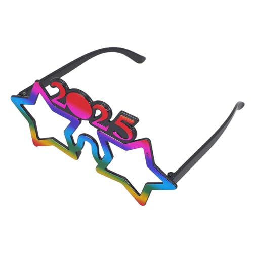 DECORNIJIA Neujahrsbrille aus Leichtem Pc Bunte Partybrille als Foto Requisite und Silvester Accessoire für Erwachsene und Bequem und Robust für Neujahrsfeier und Partyspaß DECORNIJIA Neujahrsbrille aus Leichtem Pc Bunte Partybrille als Foto Requisite und Silvester Accessoire für Erwachsene und Bequem und Robust für Neujahrsfeier und Partyspaß von DECORNIJIA