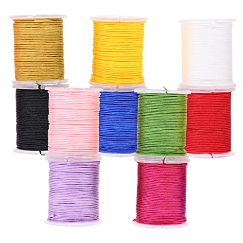 DECORNIJIA Nylon Schnur für DIY Schmuckherstellung Farben Langlebig und Vielseitig Einsetzbar für Perlenfaden und Bastelprojekte DECORNIJIA Nylon Schnur für DIY Schmuckherstellung Farben Langlebig und Vielseitig Einsetzbar für Perlenfaden und Bastelprojekte von DECORNIJIA