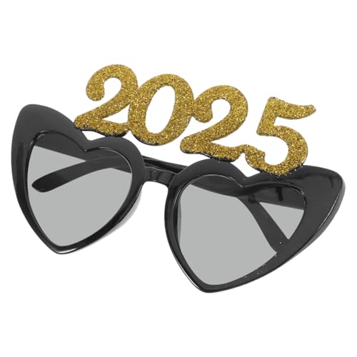 DECORNIJIA Partybrille Herzförmig Goldfarben Jahresfeier Brillen Partyaccessoire Wiederverwendbar Lustig Modisch Für Silvester Abschlussfeier DECORNIJIA Partybrille Herzförmig Goldfarben Jahresfeier Brillen Partyaccessoire Wiederverwendbar Lustig Modisch Für Silvester Abschlussfeier von DECORNIJIA