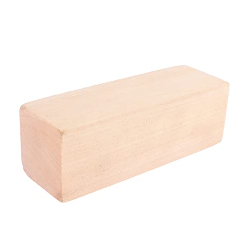 DECORNIJIA Rechteckige Holzblöcke für DIY Projekte Unvollendete Holzstücke zum Basteln Gravieren und Dekorieren Natürliche Holzoberfläche Große Fläche Schreiben von DECORNIJIA