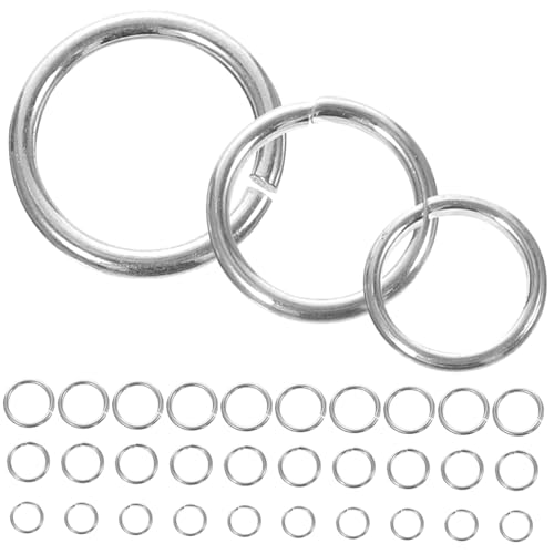 DECORNIJIA Reine Silber Jump Ringe Offene Verbindungsringe für DIY Schmuckherstellung Armband Halskette Zubehör Langlebig und Vielseitig DECORNIJIA Reine Silber Jump Ringe Offene Verbindungsringe für DIY Schmuckherstellung Armband Halskette Zubehör Langlebig und Vielseitig von DECORNIJIA