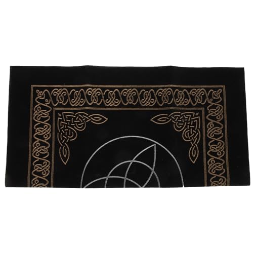 DECORNIJIA Rituelles Tarot tischtuch mit DREI Mondphasen Abwaschbarem Langlebigem Stoff Inklusive Praktischem Beutel zur Aufbewahrung von Tarotkarten Vielseitig für Wahrsagungen und DECORNIJIA Rituelles Tarot tischtuch mit DREI Mondphasen Abwaschbarem Langlebigem Stoff Inklusive Praktischem Beutel zur Aufbewahrung von Tarotkarten Vielseitig für Wahrsagungen und von DECORNIJIA