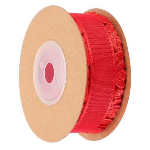 DECORNIJIA Rotes Geschenkband mit Herzmotiv Breit Zuschneidbares Satinband für DIY Basteln Geschenkverpackung Blumen und Festdekoration Leicht Strapazierfähig und Vielseitig Einsetzbar DECORNIJIA Rotes Geschenkband mit Herzmotiv Breit Zuschneidbares Satinband für DIY Basteln Geschenkverpackung Blumen und Festdekoration Leicht Strapazierfähig und Vielseitig Einsetzbar von DECORNIJIA