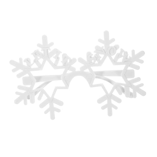 DECORNIJIA Schneeflockenbrille Lustige Stabile Winterparty Brillen für Fotoshooting und Festliche Dekoration Einzigartig Geformt Langlebig und Modisch für Weihnachten und Karneval DECORNIJIA Schneeflockenbrille Lustige Stabile Winterparty Brillen für Fotoshooting und Festliche Dekoration Einzigartig Geformt Langlebig und Modisch für Weihnachten und Karneval von DECORNIJIA