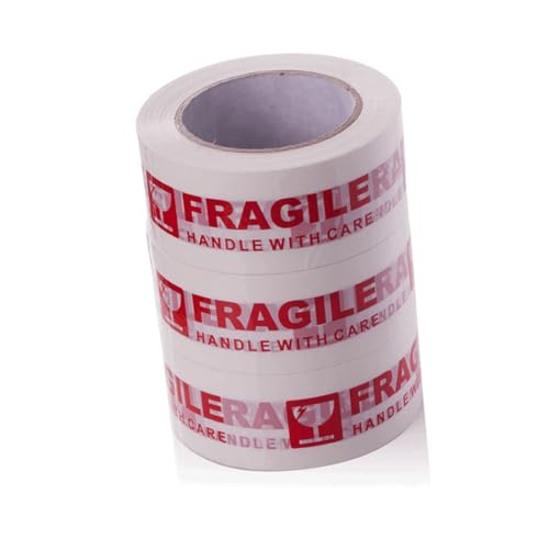 DECORNIJIA Selbstklebende Rote Warnaufkleber Zerbrechlich mit Klarer Schrift Extra Stark für Sicheres Verpacken und Transportieren von Kartons für Umzug Haushalt und Büro DECORNIJIA Selbstklebende Rote Warnaufkleber Zerbrechlich mit Klarer Schrift Extra Stark für Sicheres Verpacken und Transportieren von Kartons für Umzug Haushalt und Büro von DECORNIJIA