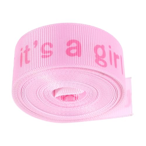 DECORNIJIA Shower Band für Mädchen Breit Lang DIY Bastelband für Kreative Projekte Geschenkband für Babyparty Dekoration und Stilvolle Geschenkverpackung DECORNIJIA Shower Band für Mädchen Breit Lang DIY Bastelband für Kreative Projekte Geschenkband für Babyparty Dekoration und Stilvolle Geschenkverpackung von DECORNIJIA