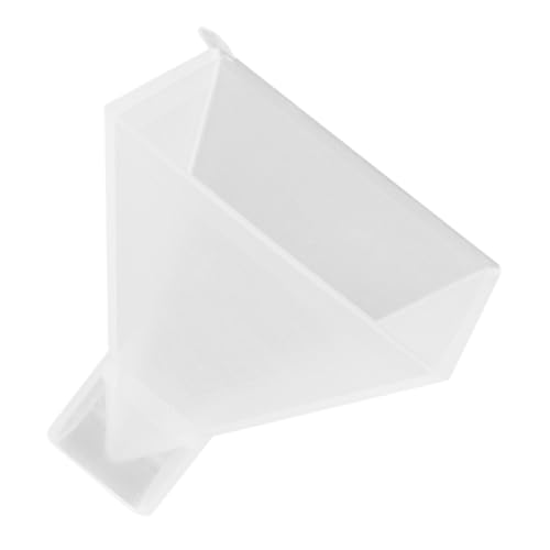 DECORNIJIA Silicone Pyramid Form für DIY Projekte Flexibles Gießform für Harz Hochtransparente Silikonform für Dekorative für Bastelarbeiten und Blumenarrangements von DECORNIJIA