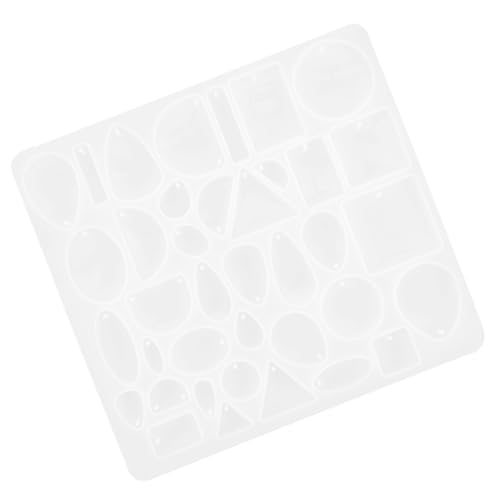 DECORNIJIA Silikon Epoxidharz Anhängerform für DIY Schmuck Herstellung Wiederverwendbar Reißfest Leicht zu Entformen Langlebig Vielseitig für Halsketten Ohrringe Schlüsselanhänger von DECORNIJIA