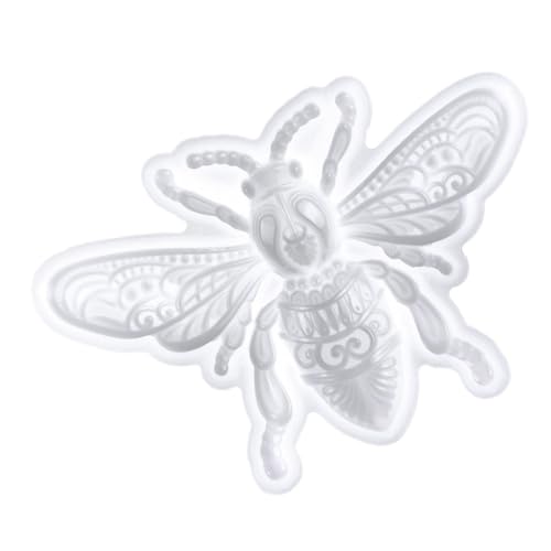 DECORNIJIA Silikonform Bienen Motiv Reißfestes Waschbares Epoxidharz Gießform DIY Schlüsselanhänger Bastelset Feine Details Langlebig Formstabil für Kreative Tieranhänger und DECORNIJIA Silikonform Bienen Motiv Reißfestes Waschbares Epoxidharz Gießform DIY Schlüsselanhänger Bastelset Feine Details Langlebig Formstabil für Kreative Tieranhänger und von DECORNIJIA