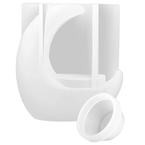 DECORNIJIA Silikonform Mondkerzenhalter DIY Gießform für Epoxidharz Teelichthalter mit Klarer Struktur Flexibler Silikonform Geeignet für Kreative Bastelarbeiten und Individuelle DECORNIJIA Silikonform Mondkerzenhalter DIY Gießform für Epoxidharz Teelichthalter mit Klarer Struktur Flexibler Silikonform Geeignet für Kreative Bastelarbeiten und Individuelle von DECORNIJIA