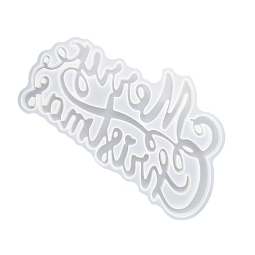 DECORNIJIA Silikonform Weihnachtsbuchstaben Weihnachtsanhänger Mold DIY Epoxidharz Gießform Rutschfest Langlebig für Kristall Harz Schmuckherstellung und Dekoration DECORNIJIA Silikonform Weihnachtsbuchstaben Weihnachtsanhänger Mold DIY Epoxidharz Gießform Rutschfest Langlebig für Kristall Harz Schmuckherstellung und Dekoration von DECORNIJIA
