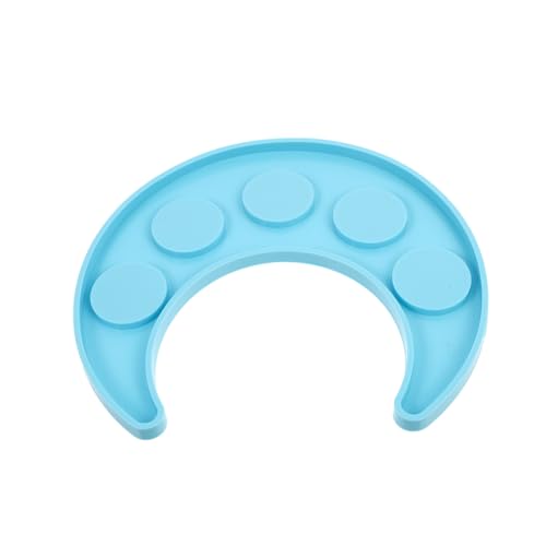 DECORNIJIA Silikonform für DIY Weinglashalter Fach Mondform Flexibel Transparent Epoxidharz Gießform Tablett für Kreative Wohn und Tischdekoration DECORNIJIA Silikonform für DIY Weinglashalter Fach Mondform Flexibel Transparent Epoxidharz Gießform Tablett für Kreative Wohn und Tischdekoration von DECORNIJIA