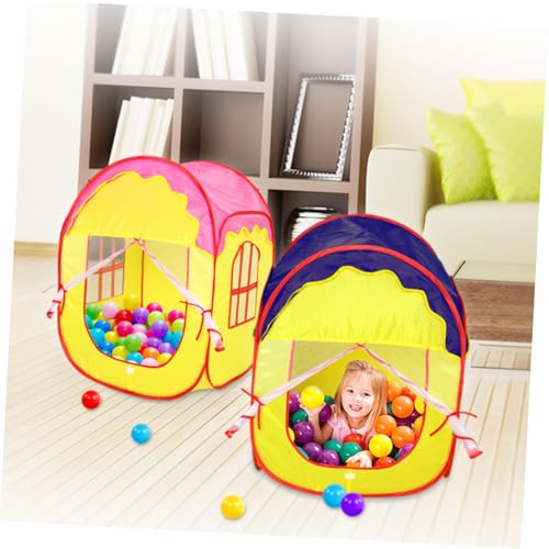 DECORNIJIA Spielzelt Faltbar Indoor Zelt Haus Spielhaus für Jahre Kreatives Spielzelt mit Strapazierfähigem Material und Einfacher Reinigung von DECORNIJIA
