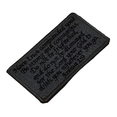 DECORNIJIA Sprüche Nähpatch für Kleidung Dekorative Stickerei Aufnäher Exquisites Nähpflaster für Reparatur und DIY Projekte für Textilien von DECORNIJIA