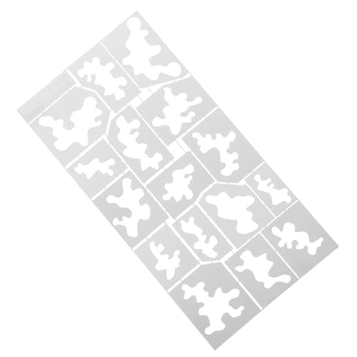 DECORNIJIA Stencil für Diy Holzbearbeitung Wiederverwendbare Malvorlage für Präzise Camouflage Muster Scrapbooking und Modellbau Einfach zu Reinigen Langlebig und Positionierbar DECORNIJIA Stencil für Diy Holzbearbeitung Wiederverwendbare Malvorlage für Präzise Camouflage Muster Scrapbooking und Modellbau Einfach zu Reinigen Langlebig und Positionierbar von DECORNIJIA