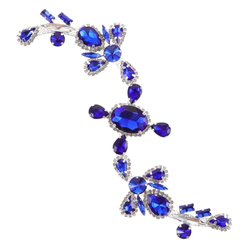 DECORNIJIA Strass Applikation Schmuck Blume Aufnäher für Kleidung Schuhe Taschen DIY Schmuck Ornamente Leicht Verschleißfest Langlebig Modisch Vielseitig Einsetzbar von DECORNIJIA