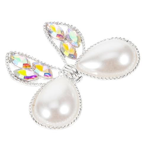 DECORNIJIA Strass Schmetterling Applikationen Glitzer DIY Patches für Kleidung Schuhe Accessoires Langlebige Legierung Vielseitige Aufnäher zum Aufnähen und Verschönern von DECORNIJIA