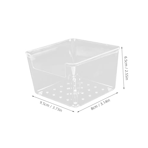 DECORNIJIA Transparente Kleine Memo Notizbox aus Kunststoff Wiederverwendbarer Organizer für Büro und Schreibtisch Multifunktionaler Notizhalter mit Glatter Oberfläche zur Ordentlichen DECORNIJIA Transparente Kleine Memo Notizbox aus Kunststoff Wiederverwendbarer Organizer für Büro und Schreibtisch Multifunktionaler Notizhalter mit Glatter Oberfläche zur Ordentlichen von DECORNIJIA