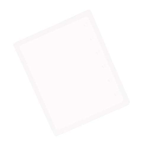 DECORNIJIA Transparentes Silikon Notizbuch Mould Flexible DIY Gießform für Kreative Bastelarbeiten Wiederverwendbar Leicht zu Reinigen Langlebig für Handgemachte Notizbuchcover DECORNIJIA Transparentes Silikon Notizbuch Mould Flexible DIY Gießform für Kreative Bastelarbeiten Wiederverwendbar Leicht zu Reinigen Langlebig für Handgemachte Notizbuchcover von DECORNIJIA