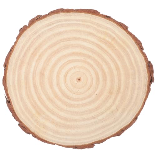 DECORNIJIA Unlackierte Runde Holzscheibe Glatte Oberfläche Naturbelassenes Holzstück für DIY Holzdekoration als Rustikales Mittelstück für Hochzeit Party Basteln Scrapbooking DECORNIJIA Unlackierte Runde Holzscheibe Glatte Oberfläche Naturbelassenes Holzstück für DIY Holzdekoration als Rustikales Mittelstück für Hochzeit Party Basteln Scrapbooking von DECORNIJIA