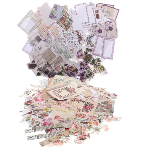 DECORNIJIA Vintage Scrapbooking Papier Set Selbstklebend DIY Bastelpapier für Handkonten Reisealben Collagen Retro Stil Pflanzen Blumen Motiv Dekoration DECORNIJIA Vintage Scrapbooking Papier Set Selbstklebend DIY Bastelpapier für Handkonten Reisealben Collagen Retro Stil Pflanzen Blumen Motiv Dekoration von DECORNIJIA