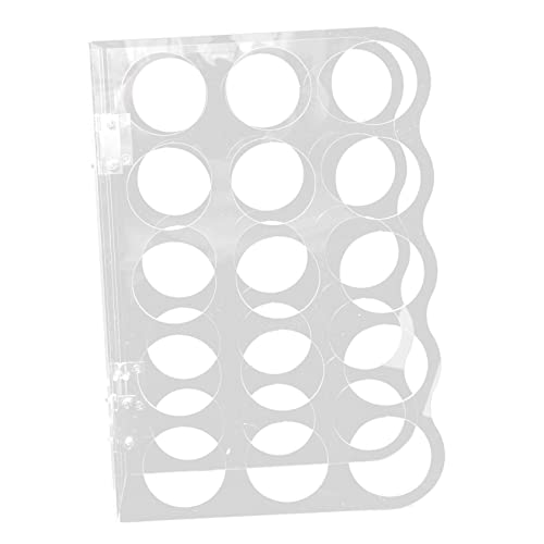 DECORNIJIA Vinyl Rollenhalter für Bastelbedarf Aufbewahrungsregal für Geschenkpapier und Vinylrollen Transparenter Organizer für Zuhause und Büro Leicht und Installieren DECORNIJIA Vinyl Rollenhalter für Bastelbedarf Aufbewahrungsregal für Geschenkpapier und Vinylrollen Transparenter Organizer für Zuhause und Büro Leicht und Installieren von DECORNIJIA