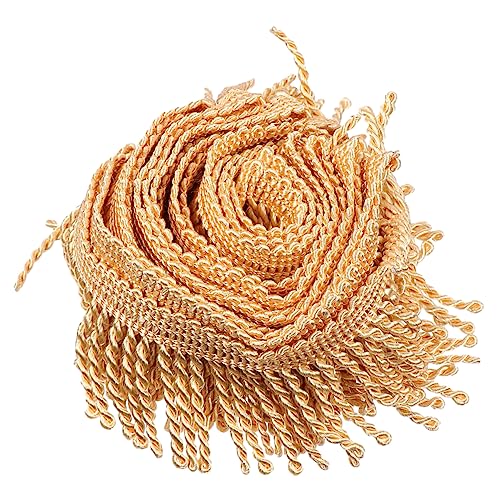 DECORNIJIA Vorhang Fransenbesatz Dekorative Quastenborte für Diy Stoffverzierungen Vorhänge Sofas Kissen und Handwerksprojekte Hochwertiges Material Elegantes Design Vielseitig Einsetzbar DECORNIJIA Vorhang Fransenbesatz Dekorative Quastenborte für Diy Stoffverzierungen Vorhänge Sofas Kissen und Handwerksprojekte Hochwertiges Material Elegantes Design Vielseitig Einsetzbar von DECORNIJIA