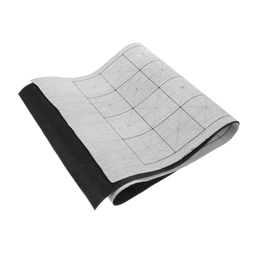 DECORNIJIA Wassertuch mit chinesischer Kalligrafie Matte für chinesische Malerei Kalligraphiepraxis Wassermalerei chinesisches wasserschreibtuch Wasserziehtuch nachgemachtes Reispapier Grau von DECORNIJIA