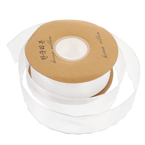 DECORNIJIA Weißes Geschenkband Gauze DIY Geschenkverpackungsband Genug für Basteln und Partydekoration Farbecht Einfach Zuschneidbar für Schleifen und Blumenarrangements DECORNIJIA Weißes Geschenkband Gauze DIY Geschenkverpackungsband Genug für Basteln und Partydekoration Farbecht Einfach Zuschneidbar für Schleifen und Blumenarrangements von DECORNIJIA