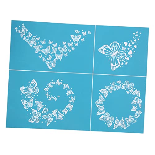 DECORNIJIA Wiederverwendbare Siebdruckschablone Waschbarem Material Langlebig und Leicht zu Reinigen für DIY Projekte und DECORNIJIA Wiederverwendbare Siebdruckschablone Waschbarem Material Langlebig und Leicht zu Reinigen für DIY Projekte und von DECORNIJIA
