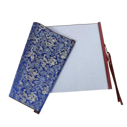DECORNIJIA Wiederverwendbarer Chinesischer Kalligraphie Schnelltrocknender Langlebiger Kalligraphie Übungsmatte Leere Rollscroll für Pinselkunst und Kalligraphisches Training von DECORNIJIA