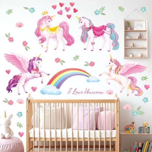 DECOWALL DS9-8072 Einhörner und Regenbogen Kinderzimmer leuchten im Dunkeln Sterne Regenbogen Dekoration Zuhause Kunst Mädchen Babyzimmer rosa bunte Aufkleber niedliche Mädchen DECOWALL DS9-8072 Einhörner und Regenbogen Kinderzimmer leuchten im Dunkeln Sterne Regenbogen Dekoration Zuhause Kunst Mädchen Babyzimmer rosa bunte Aufkleber niedliche Mädchen von DECOWALL