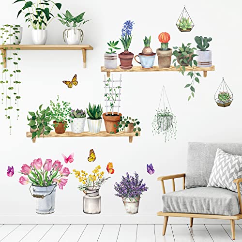 DECOWALL DSL-8055 Topfpflanze Wandtattoo Grüne Blätter Wandaufkleber Tropische Pflanzen Wandsticker Schlafzimmer Wohnzimmer Küche Flur Büro Wanddeko DECOWALL DSL-8055 Topfpflanze Wandtattoo Grüne Blätter Wandaufkleber Tropische Pflanzen Wandsticker Schlafzimmer Wohnzimmer Küche Flur Büro Wanddeko von DECOWALL