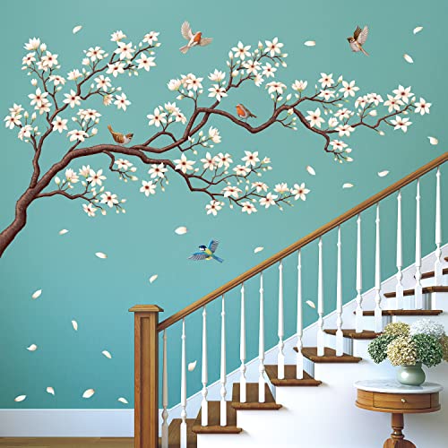 DECOWALL SG4-2213 Wandtattoo Vögel auf Baum Ast Blüten Wandaufkleber Blumen Wandsticker Wohnzimmer Schlafzimmer Sofa Hintergrund Wanddeko DECOWALL SG4-2213 Wandtattoo Vögel auf Baum Ast Blüten Wandaufkleber Blumen Wandsticker Wohnzimmer Schlafzimmer Sofa Hintergrund Wanddeko von DECOWALL