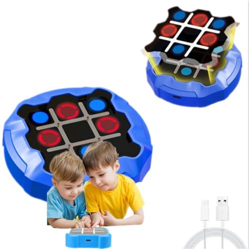 DEETREK Tic Tac Toe Spiel tragbares Reisespiel Brettspiel für Kinder und Erwachsene Memory-Spiel Geburtstagsgeschenk Ostergeschenk für Kinder im Alter von 3–10 Jahren DEETREK Tic Tac Toe Spiel tragbares Reisespiel Brettspiel für Kinder und Erwachsene Memory-Spiel Geburtstagsgeschenk Ostergeschenk für Kinder im Alter von 3–10 Jahren von DEETREK