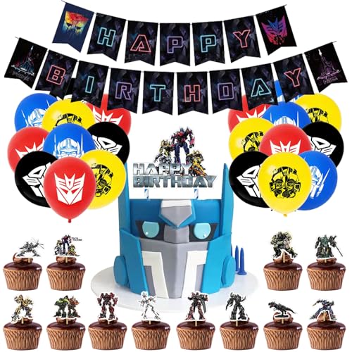 SHIjodueo 62pcs Cartoon Geburtstag Dekorationen Cartoon Geburtstag Party Supplies Thema Party Luftballons Birthda Banner Cupcake Topper für Kinder Birthda Dekoration SHIjodueo 62pcs Cartoon Geburtstag Dekorationen Cartoon Geburtstag Party Supplies Thema Party Luftballons Birthda Banner Cupcake Topper für Kinder Birthda Dekoration von DEETREK