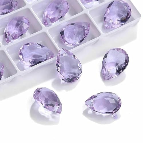 10 x 14,0 mm Tropfenglas, Einzelloch, Strass, Kristall, Tropfen, DIY-Schmuckzubehör, Herstellung von Anhängern, Ohrringen, Diamantperlen, DIY-U371, Violett, 10 x 14,0 mm, 3 10 x 14,0 mm Tropfenglas, Einzelloch, Strass, Kristall, Tropfen, DIY-Schmuckzubehör, Herstellung von Anhängern, Ohrringen, Diamantperlen, DIY-U371, Violett, 10 x 14,0 mm, 3 von DEFRTG