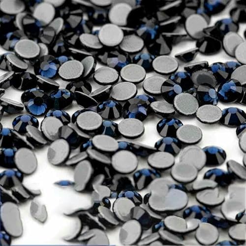10.000 Stück Glaskristall-Hotfix-Strasssteine mit flacher Rückseite, Glitzer-Strasssteine für DIY-Stoffkleidung, 031 Montana-SS16 – 10.000 (Stüc 10.000 Stück Glaskristall-Hotfix-Strasssteine mit flacher Rückseite, Glitzer-Strasssteine für DIY-Stoffkleidung, 031 Montana-SS16 – 10.000 (Stüc von DEFRTG