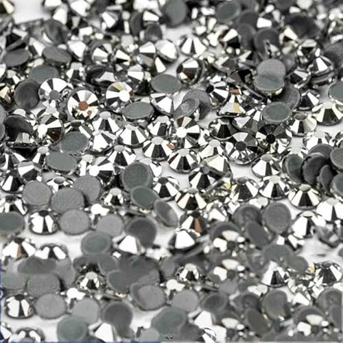 10.000 Stück Glaskristall-Hotfix-Strasssteine mit flacher Rückseite, Glitzer-Strasssteine für DIY-Stoffkleidung, 066 Labrador-SS16 – 10.000 (Stü von DEFRTG