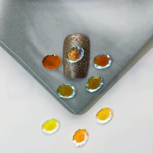 100/500 Stück 40Style Flachboden-Strasssteine für Nagelkunst, Glaskristall, 3D-Nageldekoration, mehrere Formen – 6 x 8 mm – 500 Stück 100/500 Stück 40Style Flachboden-Strasssteine für Nagelkunst, Glaskristall, 3D-Nageldekoration, mehrere Formen – 6 x 8 mm – 500 Stück von DEFRTG