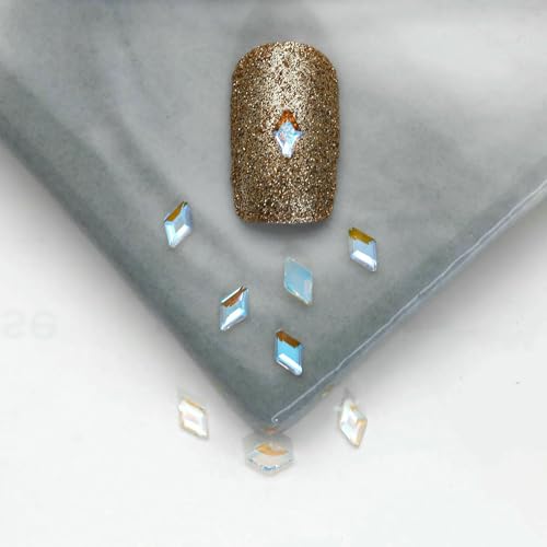 100/500 Stück 40Style Flachboden-Strasssteine für Nagelkunst, Glaskristall, 3D-Nageldekoration, mehrere Formen – P503, 3 x 5 mm, 500 Stück 100/500 Stück 40Style Flachboden-Strasssteine für Nagelkunst, Glaskristall, 3D-Nageldekoration, mehrere Formen – P503, 3 x 5 mm, 500 Stück von DEFRTG
