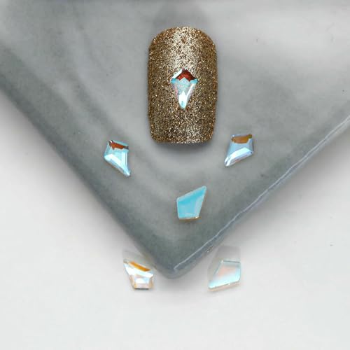 100/500 Stück 40Style Flachboden-Strasssteine für Nagelkunst, Glaskristall, 3D-Nageldekoration, mehrere Formen – P513, 4 x 6 mm, 500 Stück 100/500 Stück 40Style Flachboden-Strasssteine für Nagelkunst, Glaskristall, 3D-Nageldekoration, mehrere Formen – P513, 4 x 6 mm, 500 Stück von DEFRTG