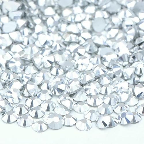 100 Brutto-Großpackung SS6 SS10 SS12 SS16 SS20 SS30 AB-Farbglas-Strasssteine, nicht Hotfix, flache Rückseite, Strasssteine zum Selbermachen, Nagelsteine-05 Silber-SS12, 100 g, 14400 Stück 100 Brutto-Großpackung SS6 SS10 SS12 SS16 SS20 SS30 AB-Farbglas-Strasssteine, nicht Hotfix, flache Rückseite, Strasssteine zum Selbermachen, Nagelsteine-05 Silber-SS12, 100 g, 14400 Stück von DEFRTG