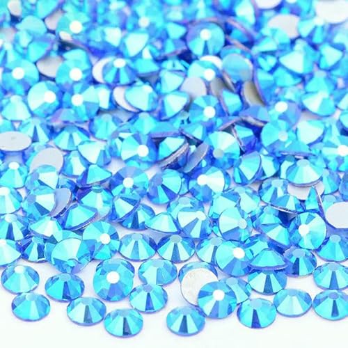 100 Brutto-Großpackung SS6 SS10 SS12 SS16 SS20 SS30 AB-Farbglas-Strasssteine, nicht Hotfix, flache Rückseite, Strasssteine zum Selbermachen, Nagelsteine-54 Saphir AB-SS6, 100 g, 14400 Stü 100 Brutto-Großpackung SS6 SS10 SS12 SS16 SS20 SS30 AB-Farbglas-Strasssteine, nicht Hotfix, flache Rückseite, Strasssteine zum Selbermachen, Nagelsteine-54 Saphir AB-SS6, 100 g, 14400 Stü von DEFRTG