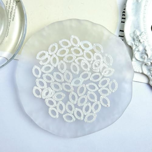 100 Stück 3D-Nagelanhänger in mehreren Stilen, gemischt, Harz, Herzflügel, Schleifen, Nagelkunst-Dekorationen, Maniküre, DIY-Zubehör, AD22439, 100 Stück von DEFRTG