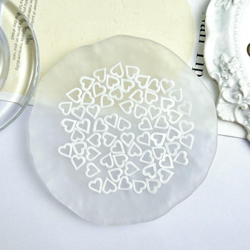 100 Stück 3D-Nagelanhänger in mehreren Stilen, gemischt, Harz, Herzflügel, Schleifen, Nagelkunst-Dekorationen, Maniküre, DIY-Zubehör, M5375-8, 100 Stück 100 Stück 3D-Nagelanhänger in mehreren Stilen, gemischt, Harz, Herzflügel, Schleifen, Nagelkunst-Dekorationen, Maniküre, DIY-Zubehör, M5375-8, 100 Stück von DEFRTG