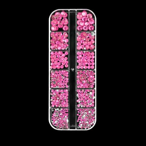 12-Gürtel-Set aus 3D-Glas-AB-Kristall-Strasssteinen für Nagelkunst, flache Rückseite, runde Perlen, Charm-Edelsteine, Schmuck, Diamanten mit Werkzeugen für Nagelkunst, 13 12-Gürtel-Set aus 3D-Glas-AB-Kristall-Strasssteinen für Nagelkunst, flache Rückseite, runde Perlen, Charm-Edelsteine, Schmuck, Diamanten mit Werkzeugen für Nagelkunst, 13 von DEFRTG