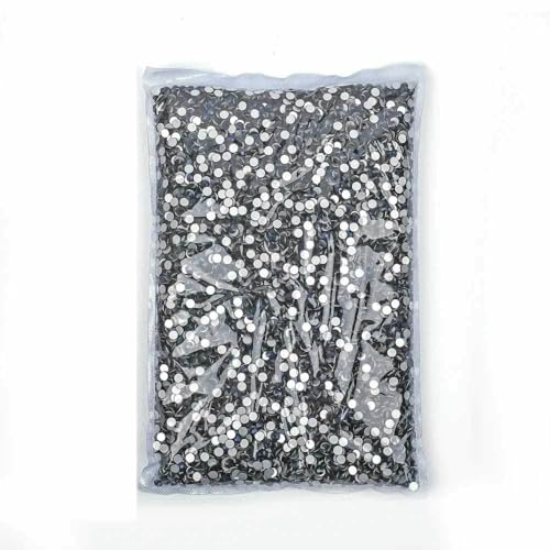 14400 Stück Flatback Crystal AB Nicht-Hotfix-Strasssteine in Großpackung Glitzerkristall SS3-SS20 für Nagelhochzeiten F0228-Montana-SS4-14400 Stü von DEFRTG