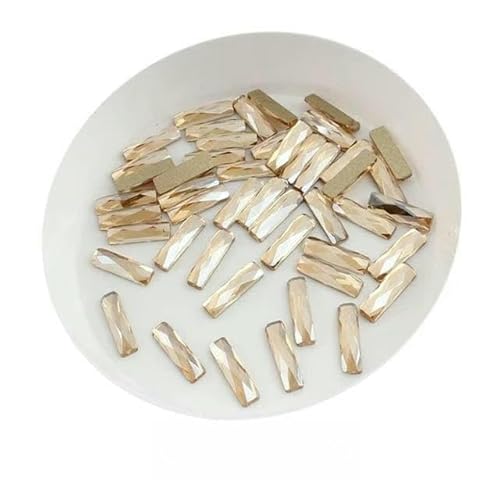 2,5 x 9 mm, 20 Farben, rechteckig, Boutique, flache Unterseite, Strasssteine für Nagelkunst, Glaskristall, 3D-Nageldekoration, mehrere Formen – Champagner, 2,5 x 9 mm, 500 Stück 2,5 x 9 mm, 20 Farben, rechteckig, Boutique, flache Unterseite, Strasssteine für Nagelkunst, Glaskristall, 3D-Nageldekoration, mehrere Formen – Champagner, 2,5 x 9 mm, 500 Stück von DEFRTG